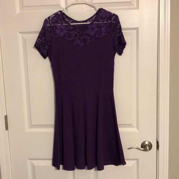 Sylvestidoso Purple Dress - Picture 1 of 3